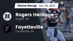Recap: Rogers Heritage  vs. Fayetteville  2021