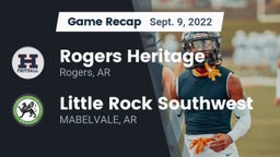 Recap: Rogers Heritage  vs. Little Rock Southwest  2022