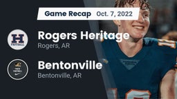 Recap: Rogers Heritage  vs. Bentonville  2022