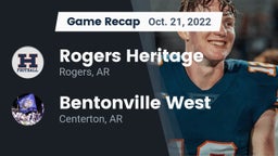 Recap: Rogers Heritage  vs. Bentonville West  2022