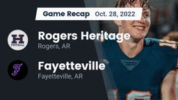 Recap: Rogers Heritage  vs. Fayetteville  2022