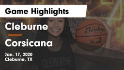 Cleburne  vs Corsicana  Game Highlights - Jan. 17, 2020