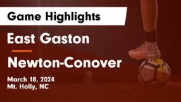 East Gaston  vs Newton-Conover  Game Highlights - March 18, 2024