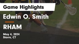 Edwin O. Smith  vs RHAM Game Highlights - May 4, 2024