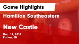 Hamilton Southeastern  vs New Castle  Game Highlights - Dec. 11, 2018