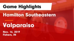 Hamilton Southeastern  vs Valparaiso  Game Highlights - Nov. 16, 2019
