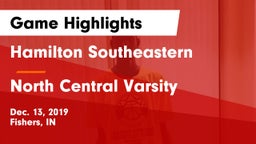 Hamilton Southeastern  vs North Central Varsity Game Highlights - Dec. 13, 2019