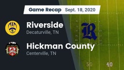 Recap: Riverside  vs. Hickman County  2020