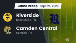 Recap: Riverside  vs. Camden Central  2020