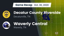Recap: Decatur County Riverside  vs. Waverly Central  2020