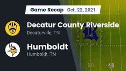 Recap: Decatur County Riverside  vs. Humboldt  2021