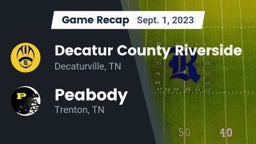Recap: Decatur County Riverside  vs. Peabody  2023