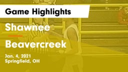 Shawnee  vs Beavercreek Game Highlights - Jan. 4, 2021