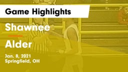 Shawnee  vs Alder  Game Highlights - Jan. 8, 2021