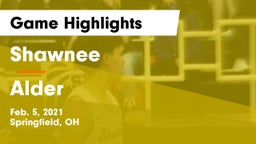 Shawnee  vs Alder  Game Highlights - Feb. 5, 2021