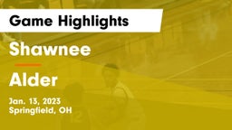 Shawnee  vs Alder  Game Highlights - Jan. 13, 2023