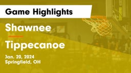 Shawnee  vs Tippecanoe  Game Highlights - Jan. 20, 2024
