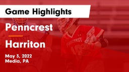 Penncrest  vs Harriton  Game Highlights - May 3, 2022