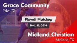 Matchup: Grace Community vs. Midland Christian  2016
