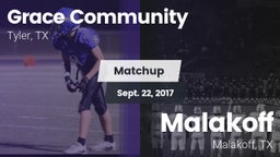 Matchup: Grace Community vs. Malakoff  2017