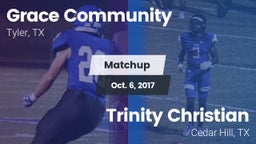 Matchup: Grace Community vs. Trinity Christian  2017