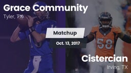 Matchup: Grace Community vs. Cistercian  2017