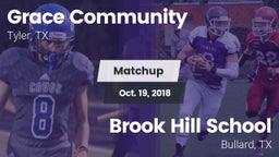 Matchup: Grace Community vs. Brook Hill School 2018