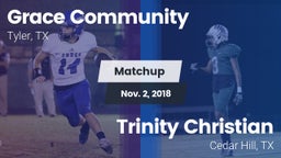 Matchup: Grace Community vs. Trinity Christian  2018