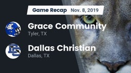 Recap: Grace Community  vs. Dallas Christian  2019