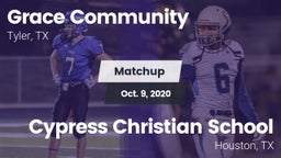 Matchup: Grace Community vs. Cypress Christian School 2020