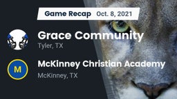 Recap: Grace Community  vs. McKinney Christian Academy 2021