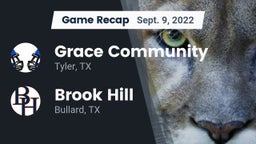 Recap: Grace Community  vs. Brook Hill   2022