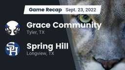 Recap: Grace Community  vs. Spring Hill  2022