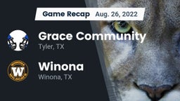 Recap: Grace Community  vs. Winona  2022