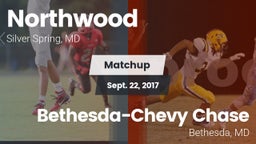 Matchup: Northwood High vs. Bethesda-Chevy Chase  2017