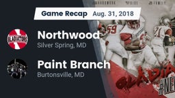 Recap: Northwood  vs. Paint Branch  2018
