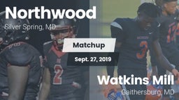 Matchup: Northwood High vs. Watkins Mill  2019