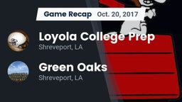 Recap: Loyola College Prep  vs. Green Oaks  2017