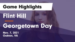 Flint Hill  vs Georgetown Day  Game Highlights - Nov. 7, 2021