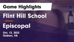 Flint Hill School vs Episcopal  Game Highlights - Oct. 12, 2023