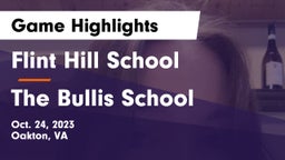 Flint Hill School vs The Bullis School Game Highlights - Oct. 24, 2023