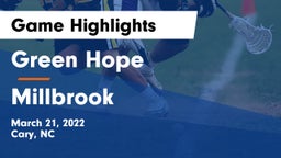 Green Hope  vs Millbrook  Game Highlights - March 21, 2022