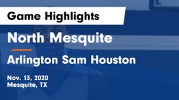 North Mesquite  vs Arlington Sam Houston Game Highlights - Nov. 13, 2020