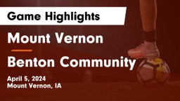Mount Vernon  vs Benton Community Game Highlights - April 5, 2024