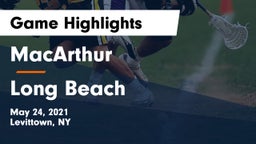 MacArthur  vs Long Beach  Game Highlights - May 24, 2021