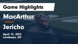 MacArthur  vs Jericho  Game Highlights - April 13, 2022