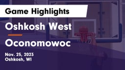 Oshkosh West  vs Oconomowoc  Game Highlights - Nov. 25, 2023