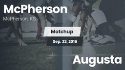 Matchup: McPherson vs. Augusta 2016