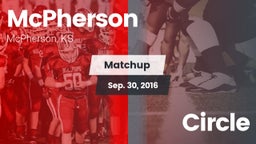 Matchup: McPherson vs. Circle 2016
