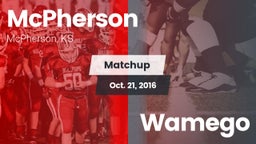 Matchup: McPherson vs. Wamego 2016